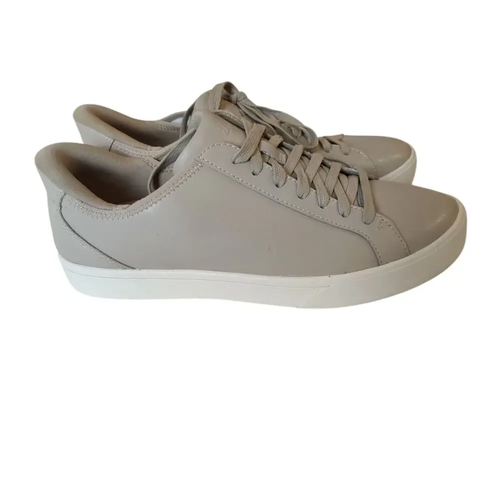 Kizik Irvine Plus Women's Sz 9.5 Tan Hands Free Slip On Step In Shoes Sneakers
